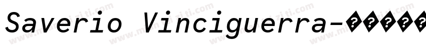Saverio Vinciguerra字体转换